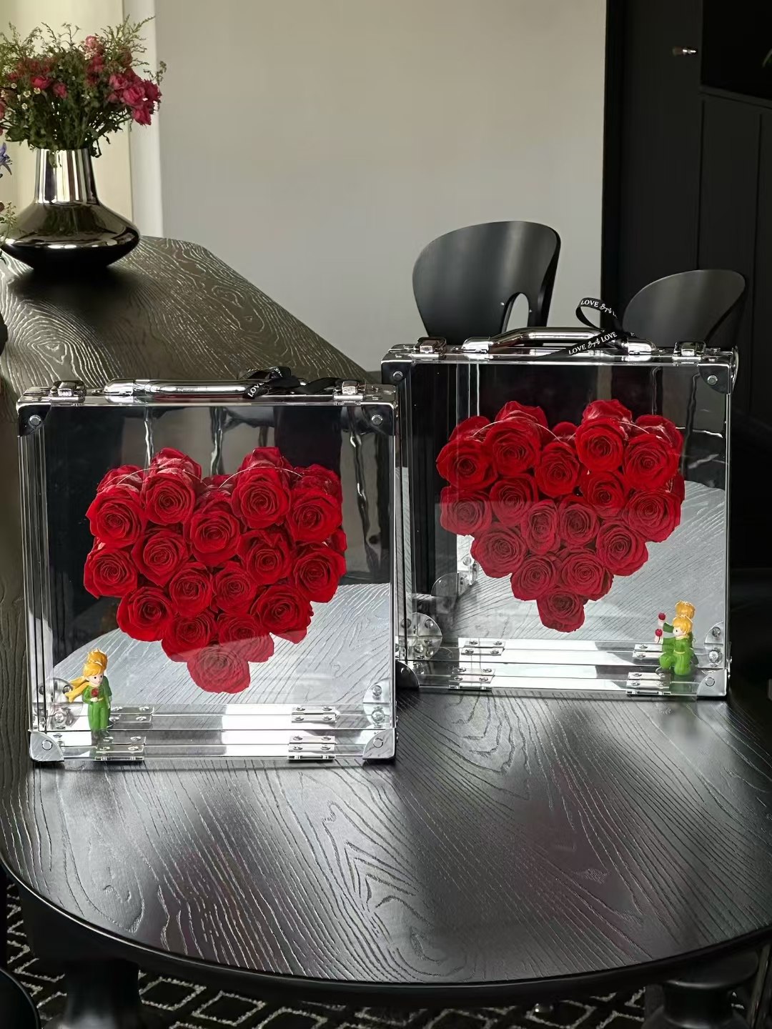 Acrylic Floral Gift Boxes